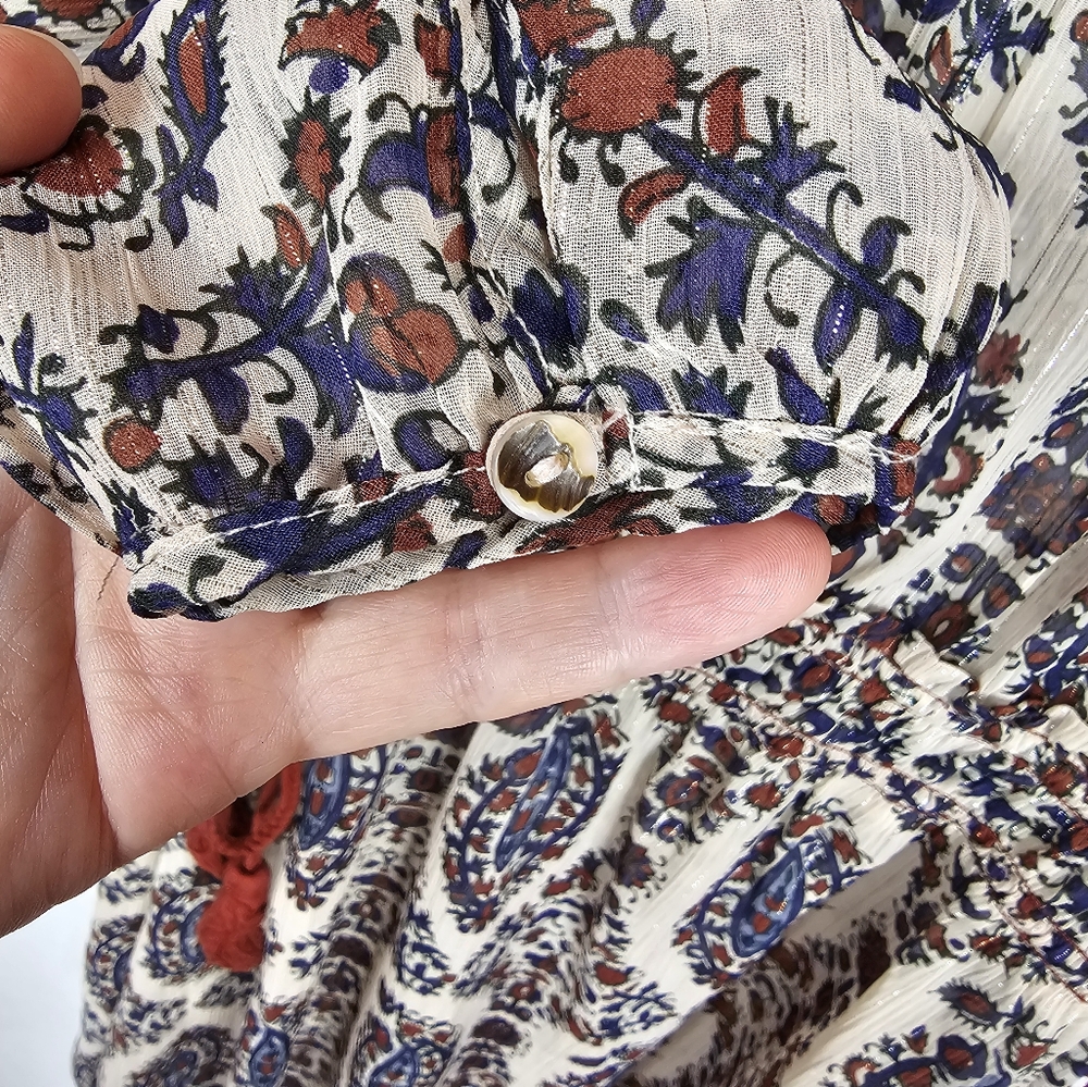 Anthropologie Floreat Zharah Peasant Dress - Picture 7 of 8